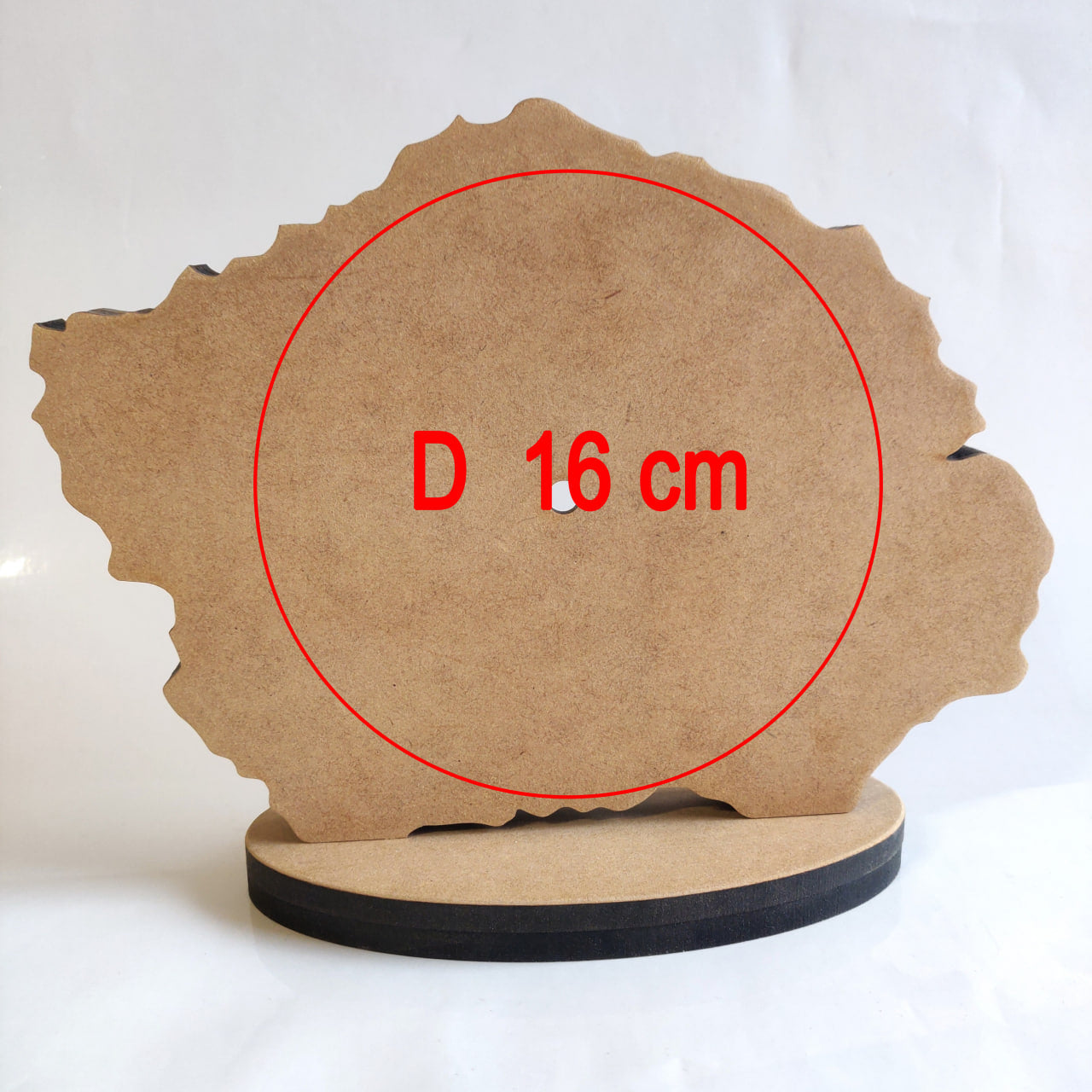 Base for a tabletop clock on a stand #1