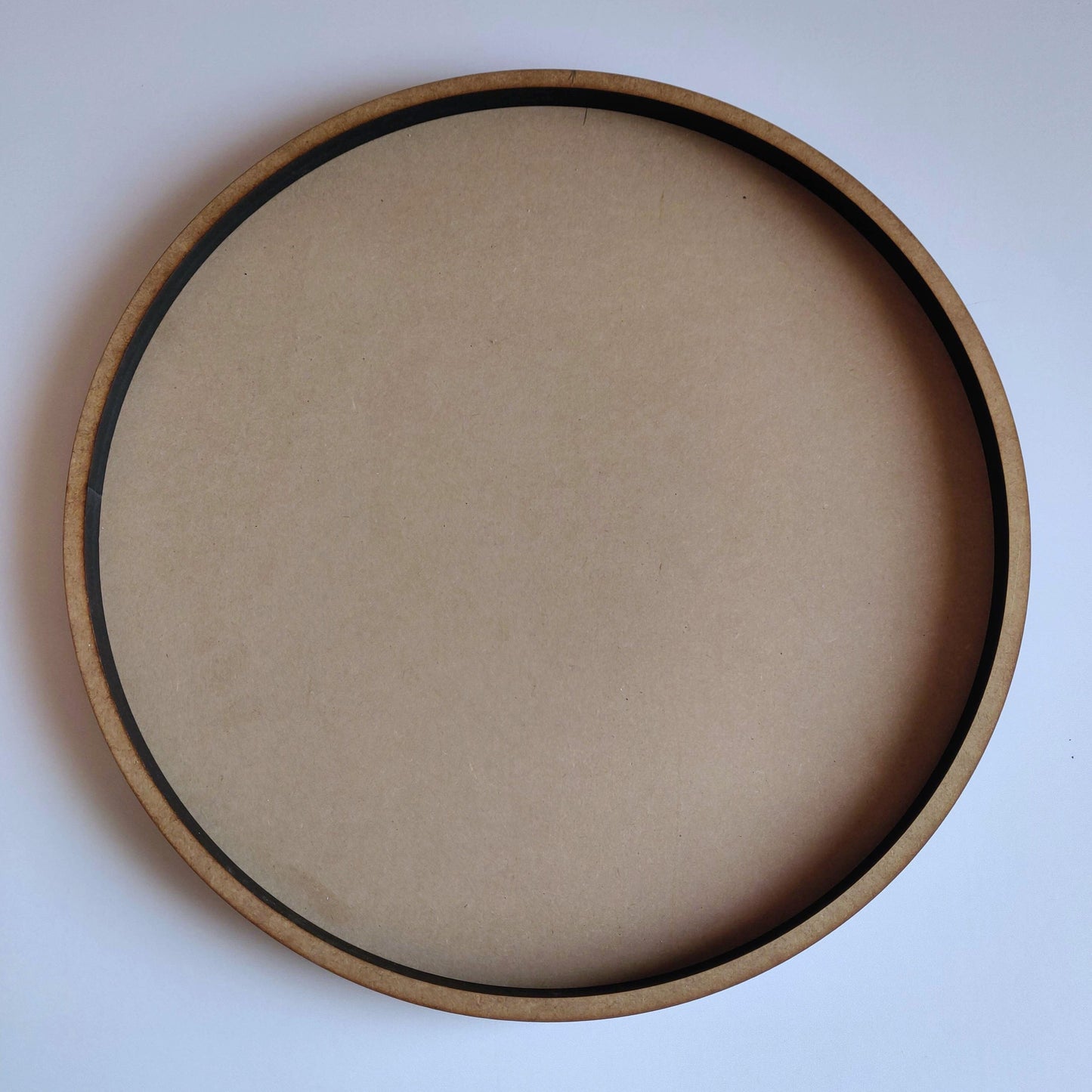 Round art board with 1 cm front frame