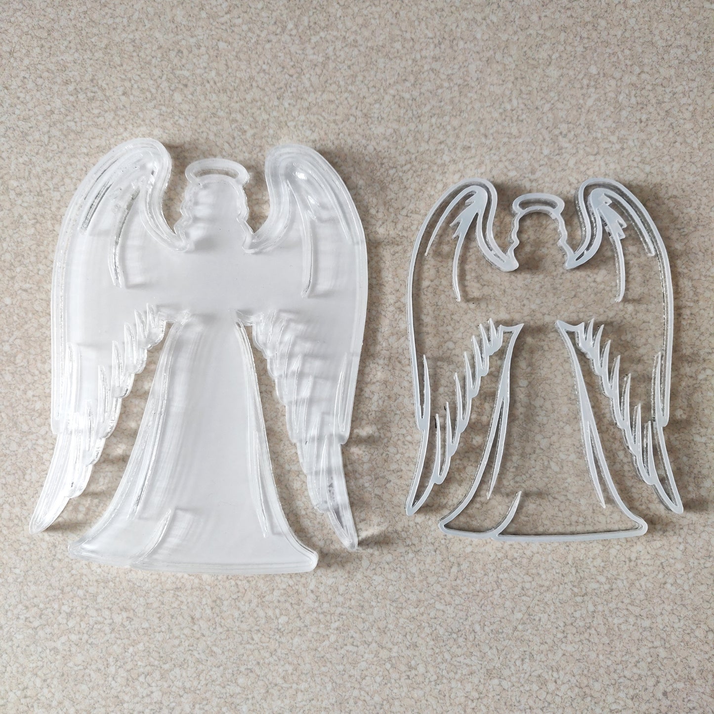 Keychain Angel for Filling Resin