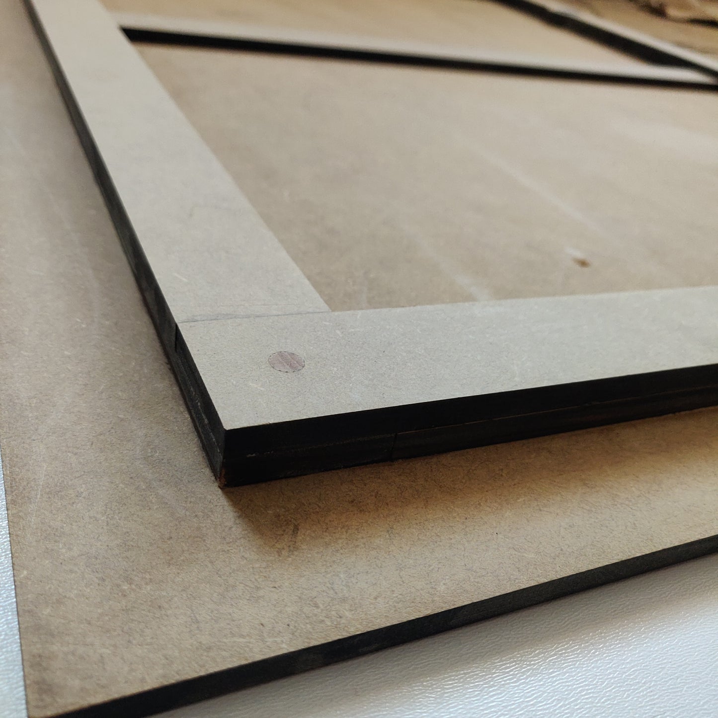 ART Board Rectangular 8mm Base With Offset Edge Frame