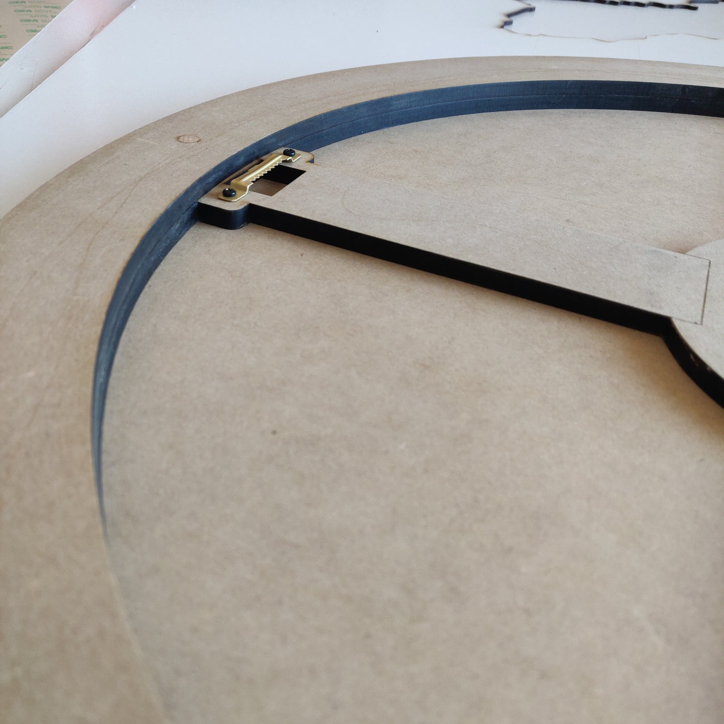 Round Art Board 3mm Board With Edge Frame