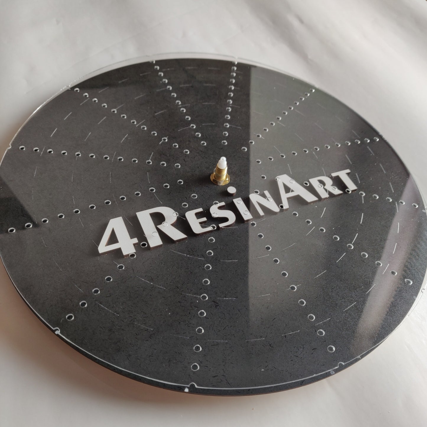 Template for clock dials