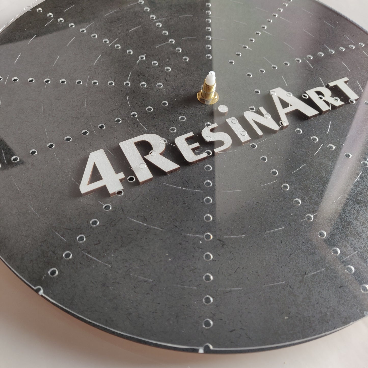 Template for clock dials