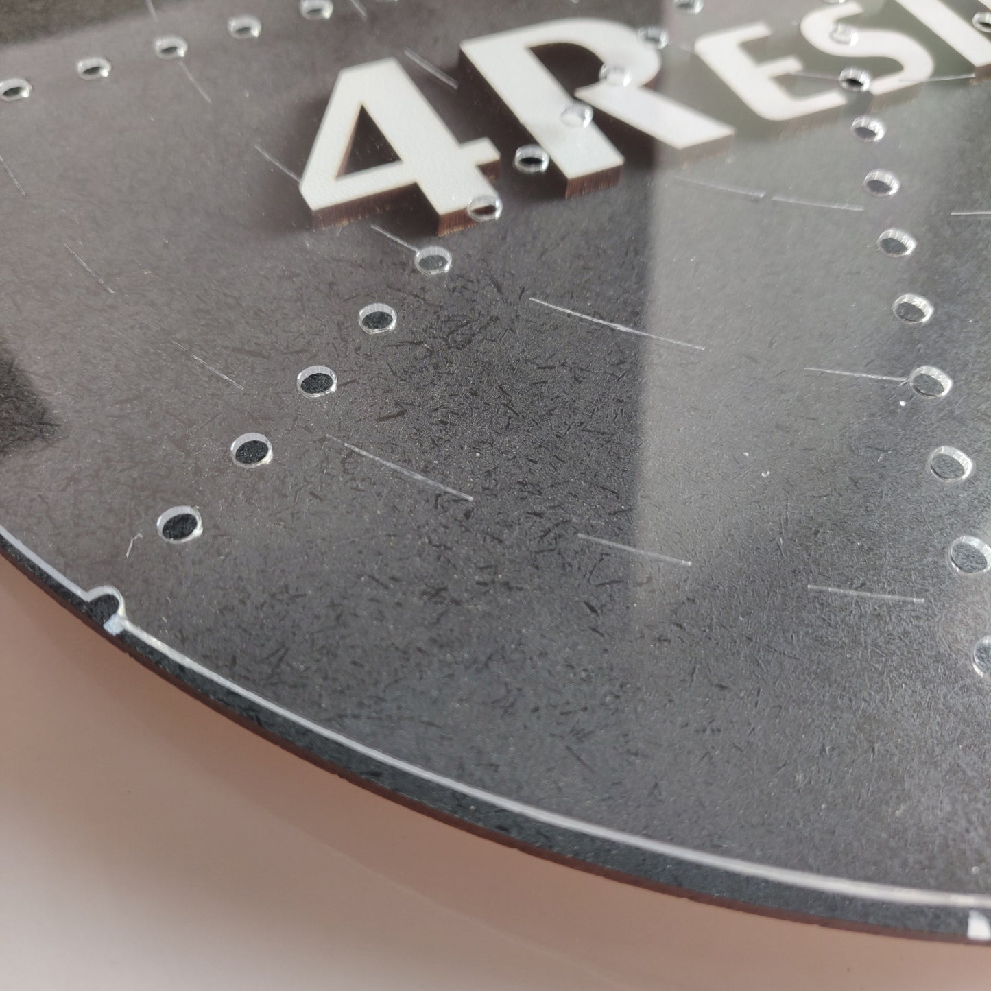 Template for clock dials