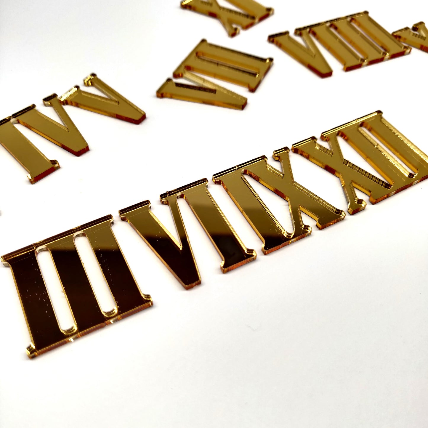 Clock Numbers Roman #4 Less then 60mm