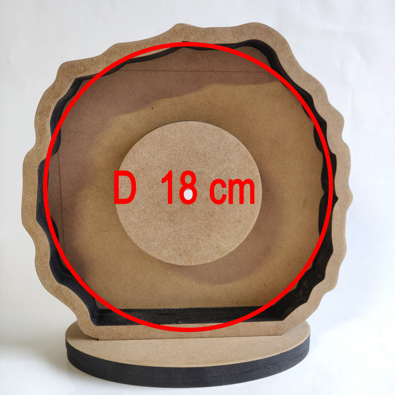 Base for a tabletop clock on a stand #4