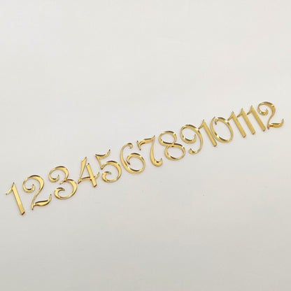 Clock Numbers Arabic #3 Less then 60mm