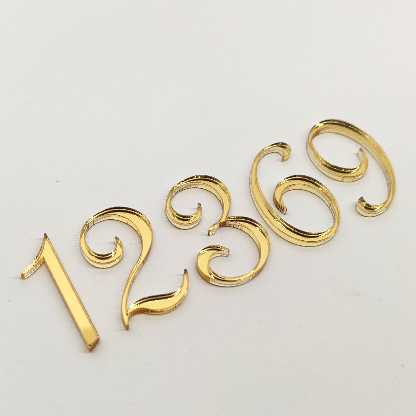 Clock Numbers Arabic #3 Less then 60mm