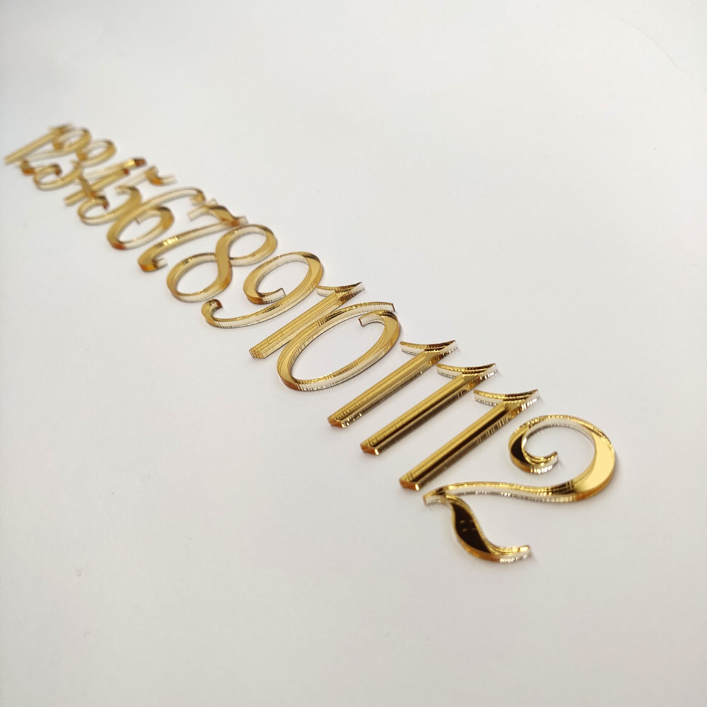 Clock Numbers Arabic #3 Less then 60mm