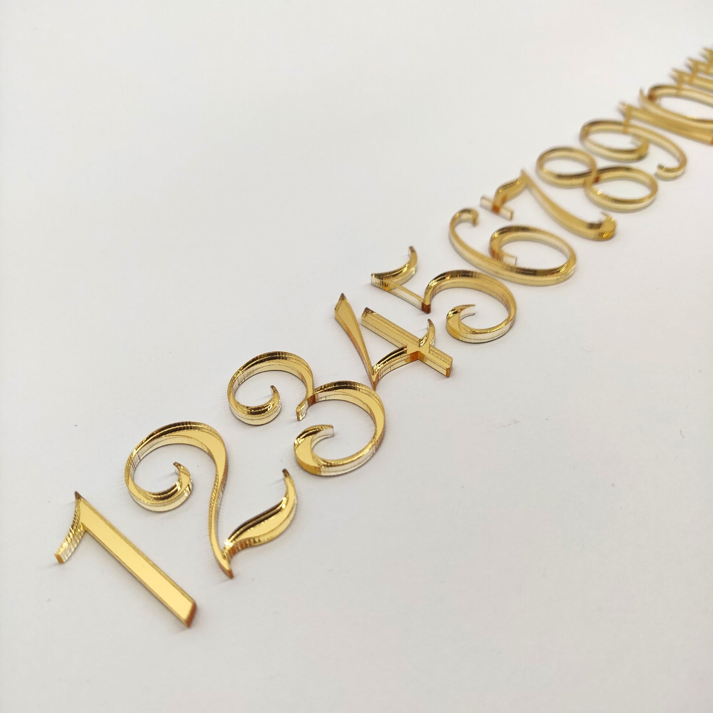 Clock Numbers Arabic #3 Less then 60mm